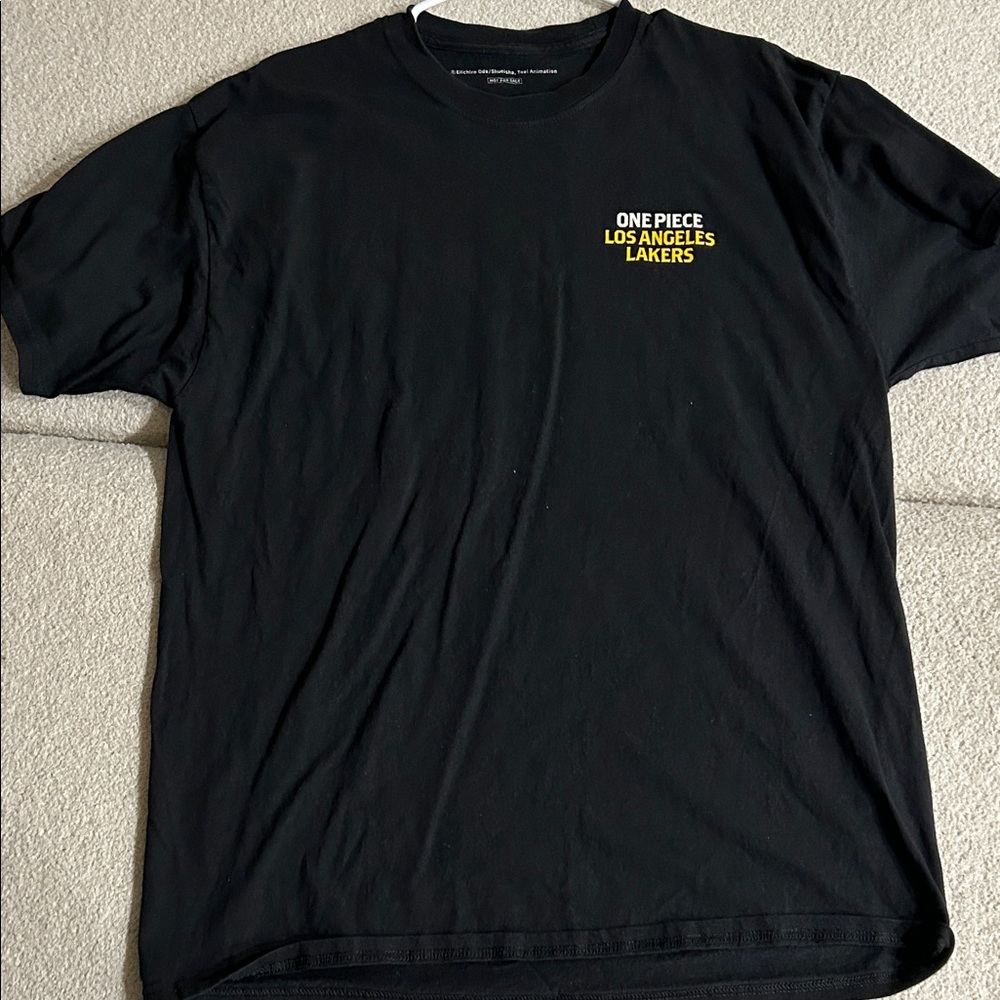 Onepiece Black and Yellow Men's Tee